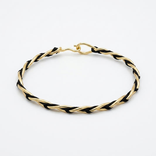 xanthos-gold-si̇yah-orgu-bilezik