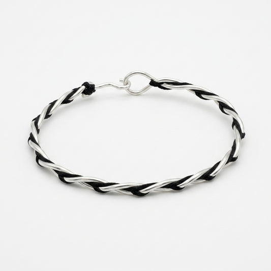 xanthos-rodyum-siyah-orgu-bilezik