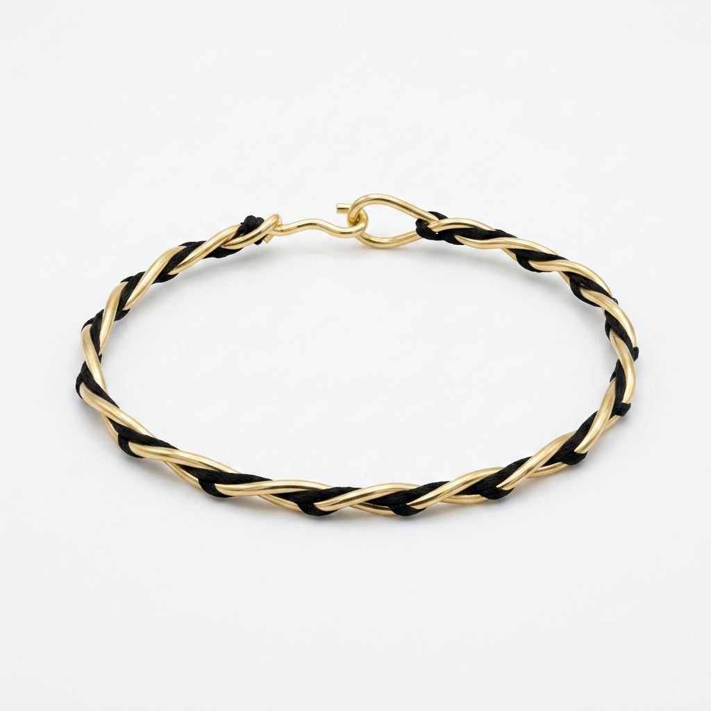 xanthos-gold-si̇yah-orgu-bilezik